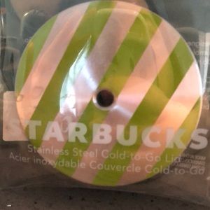 Starbucks stainless steel cold to go lid